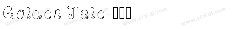 Golden Tale字体转换